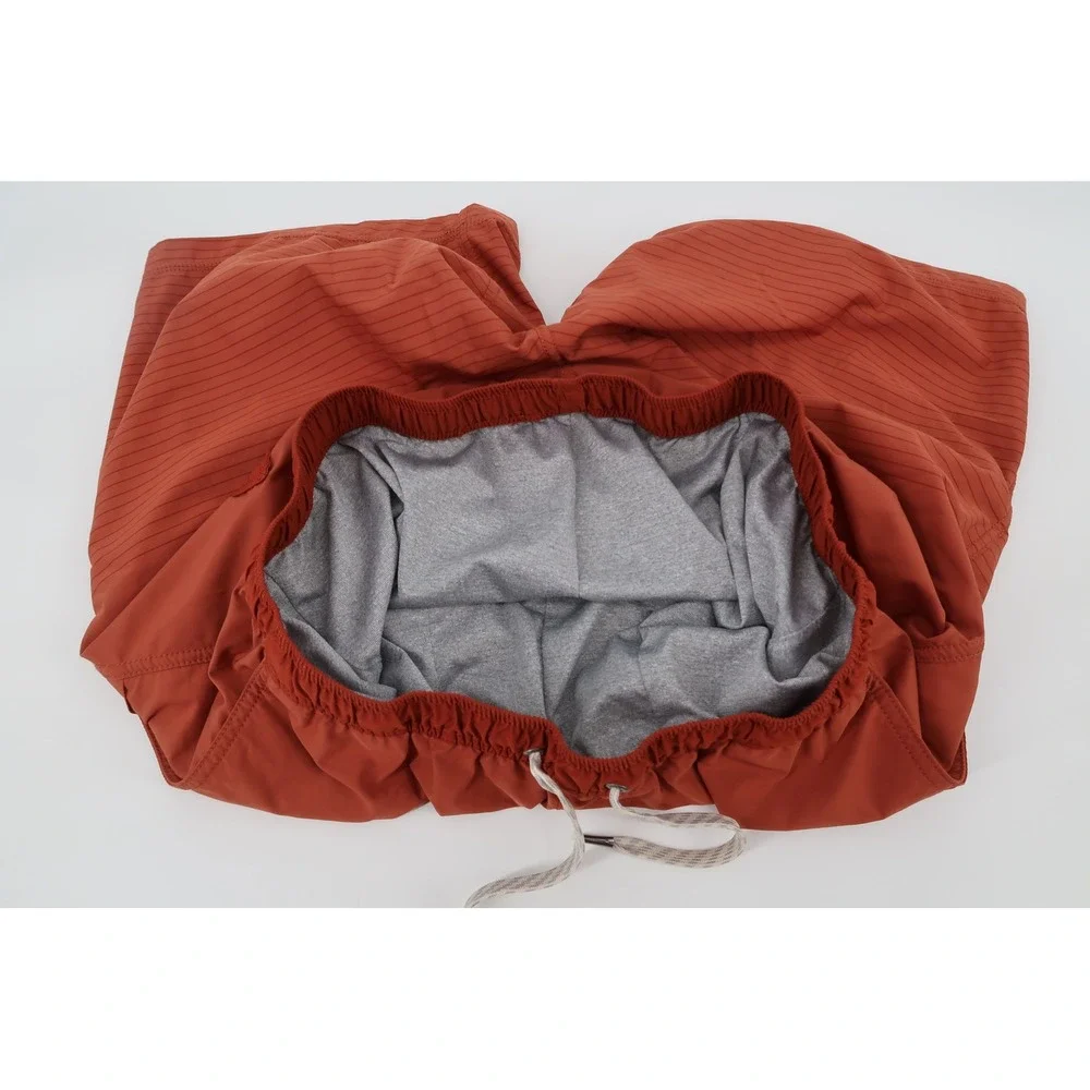 Vuori Kore Shorts‎ Mens XL Terracotta Burnt Orange Lined Athletic V302